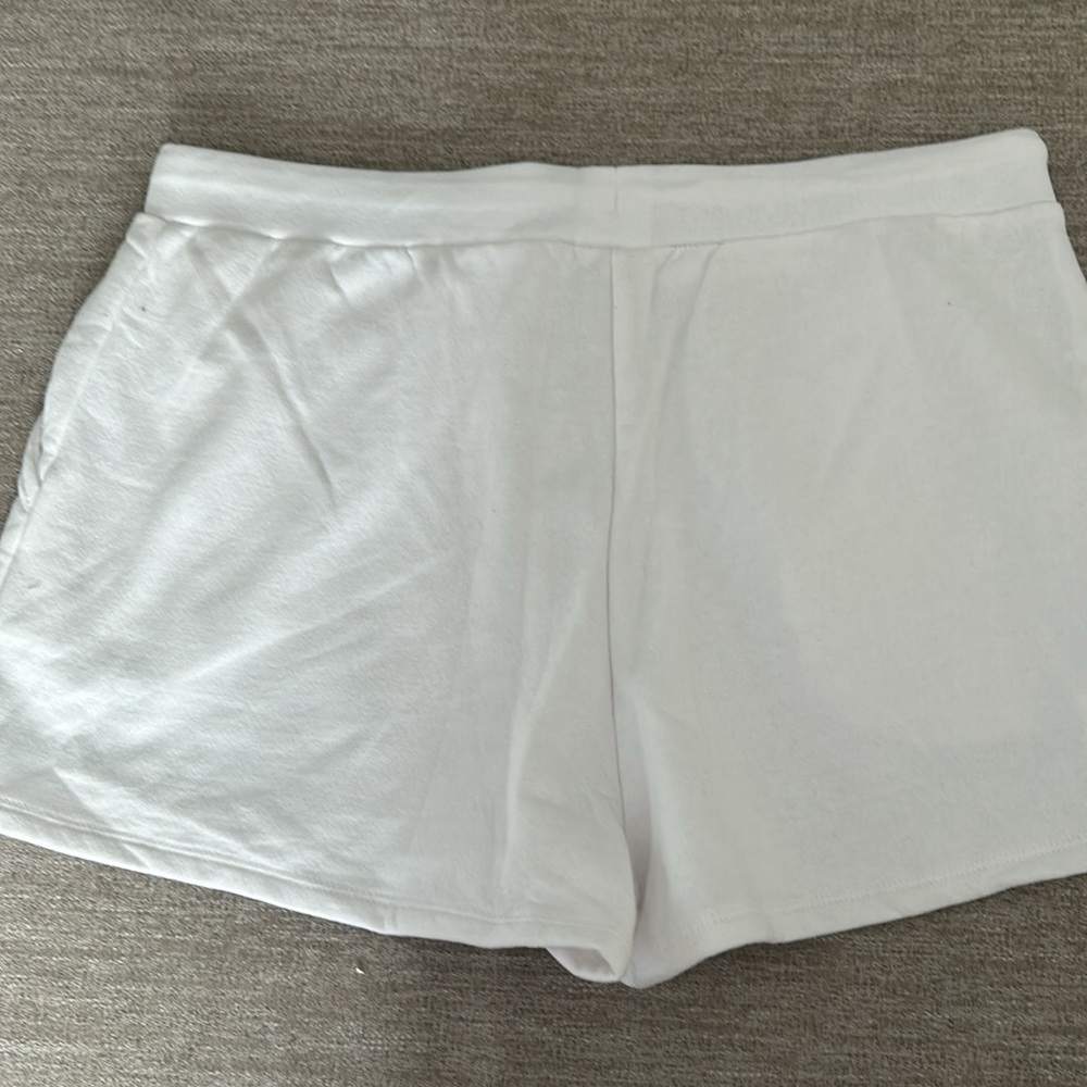 PEANUTS Snoopy -JR white shorts with drawstring. Size XXL. NWT. - Picture 4 of 8